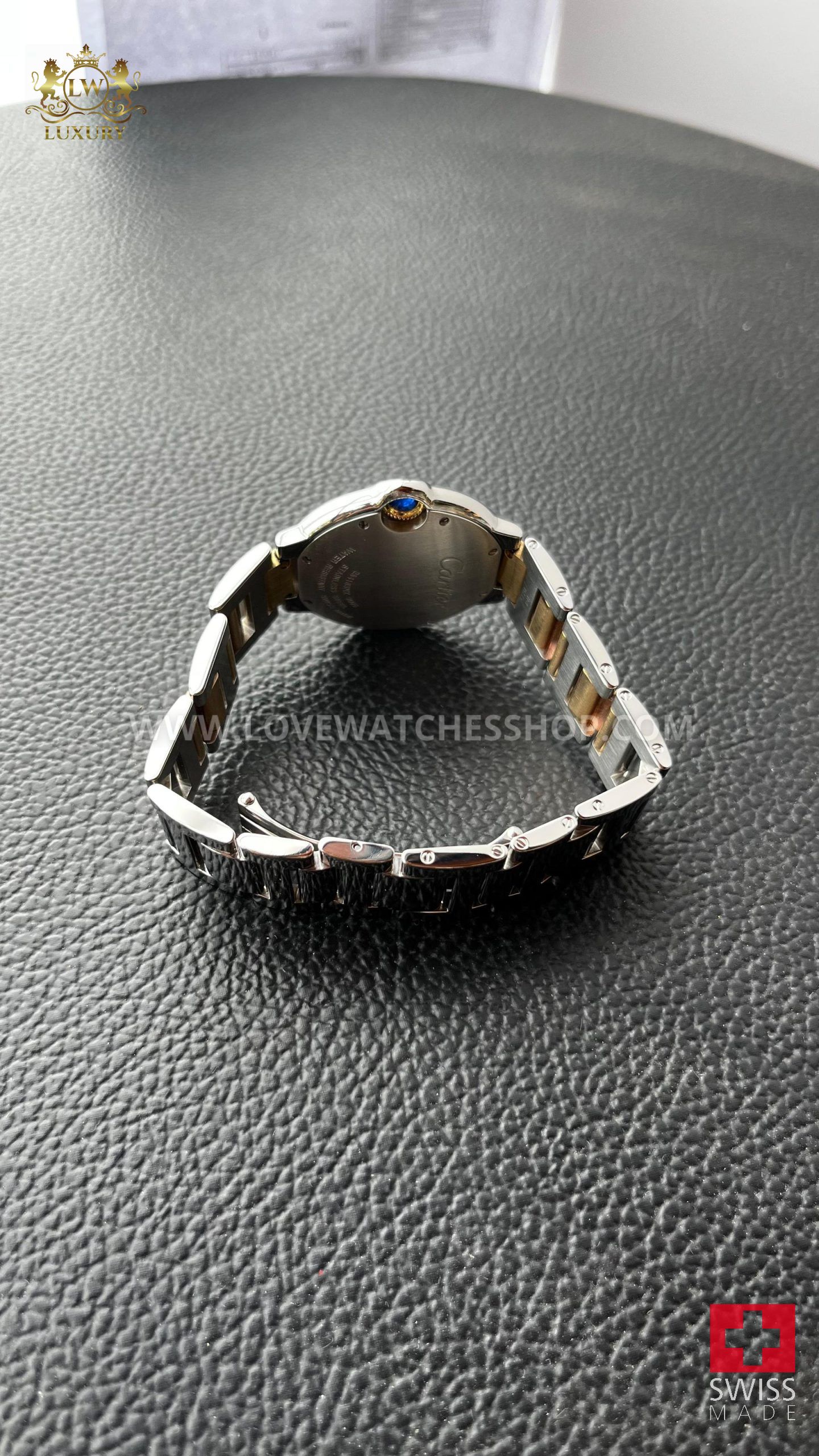 Unique Cool Twotone Stainless Steel Wristwatch Band AL13SBQ701-A071_K0013518 main image 1