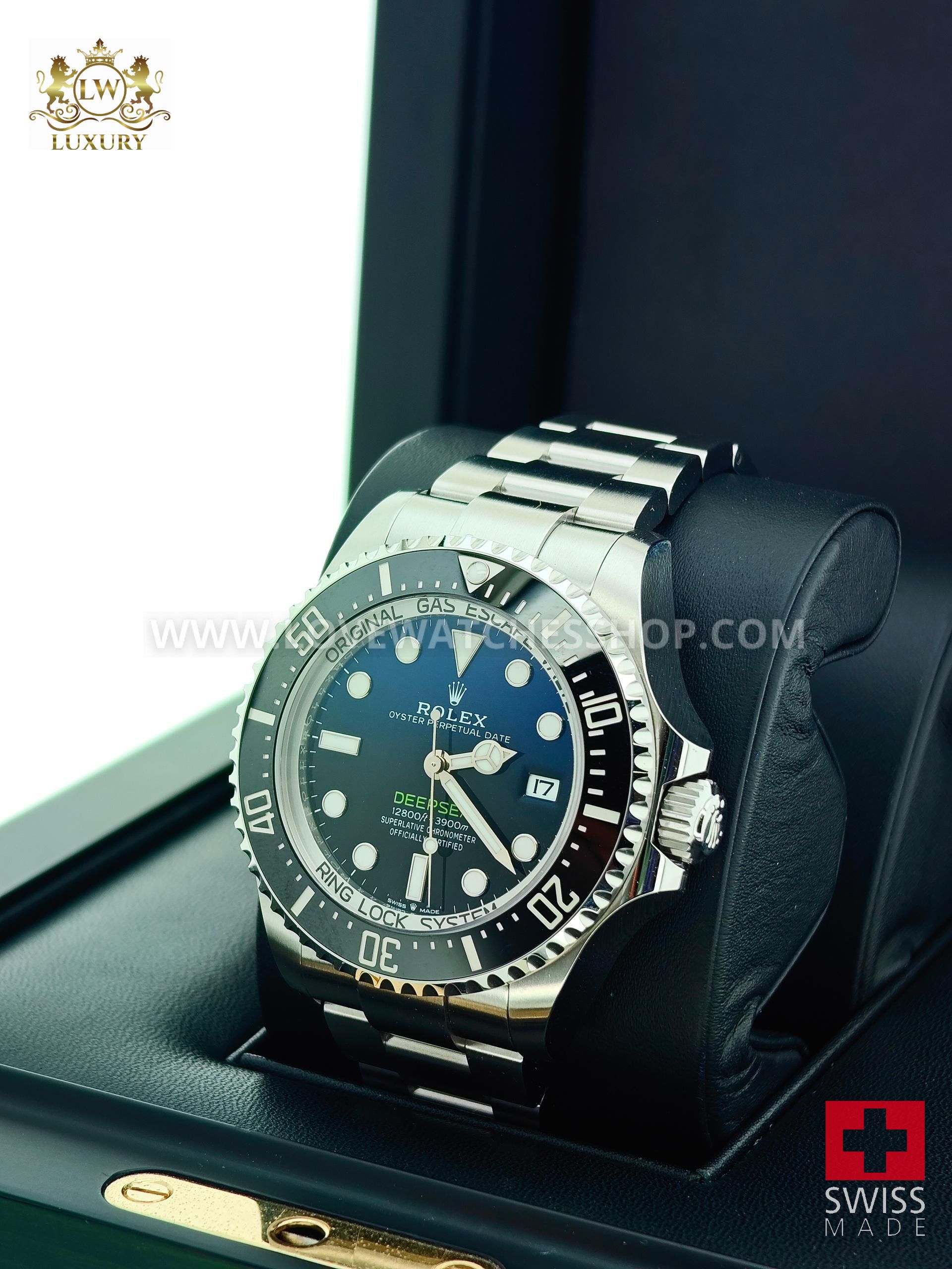 Rolex Sea-Dweller Deepsea Basel one 136660 DEEP BLUE OYSTER PERPETUAL ...
