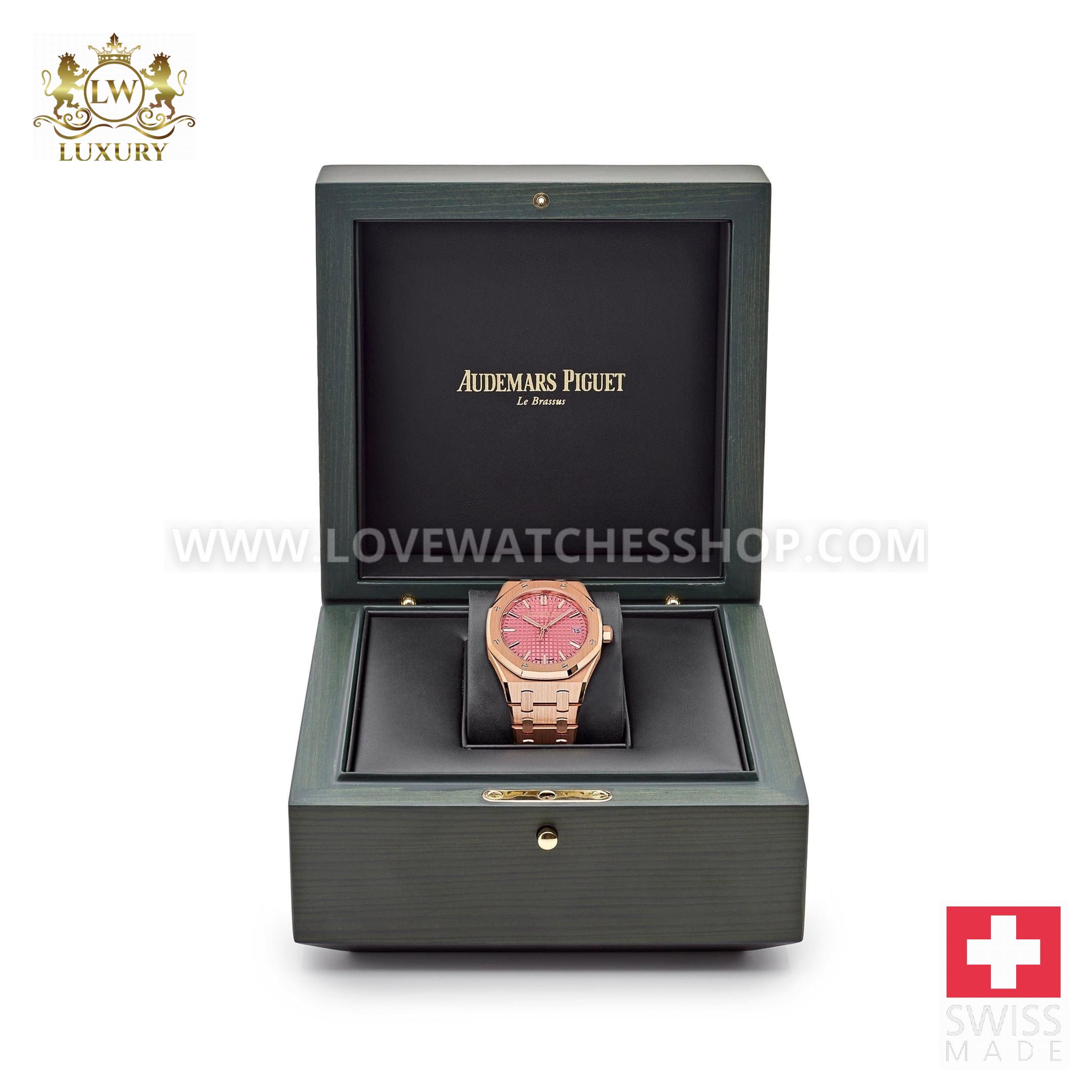 Audemars Piguet Royal Oak Lady 77450OR.OO.1361OR.01 ‘Ladies’ Rose Gold ...