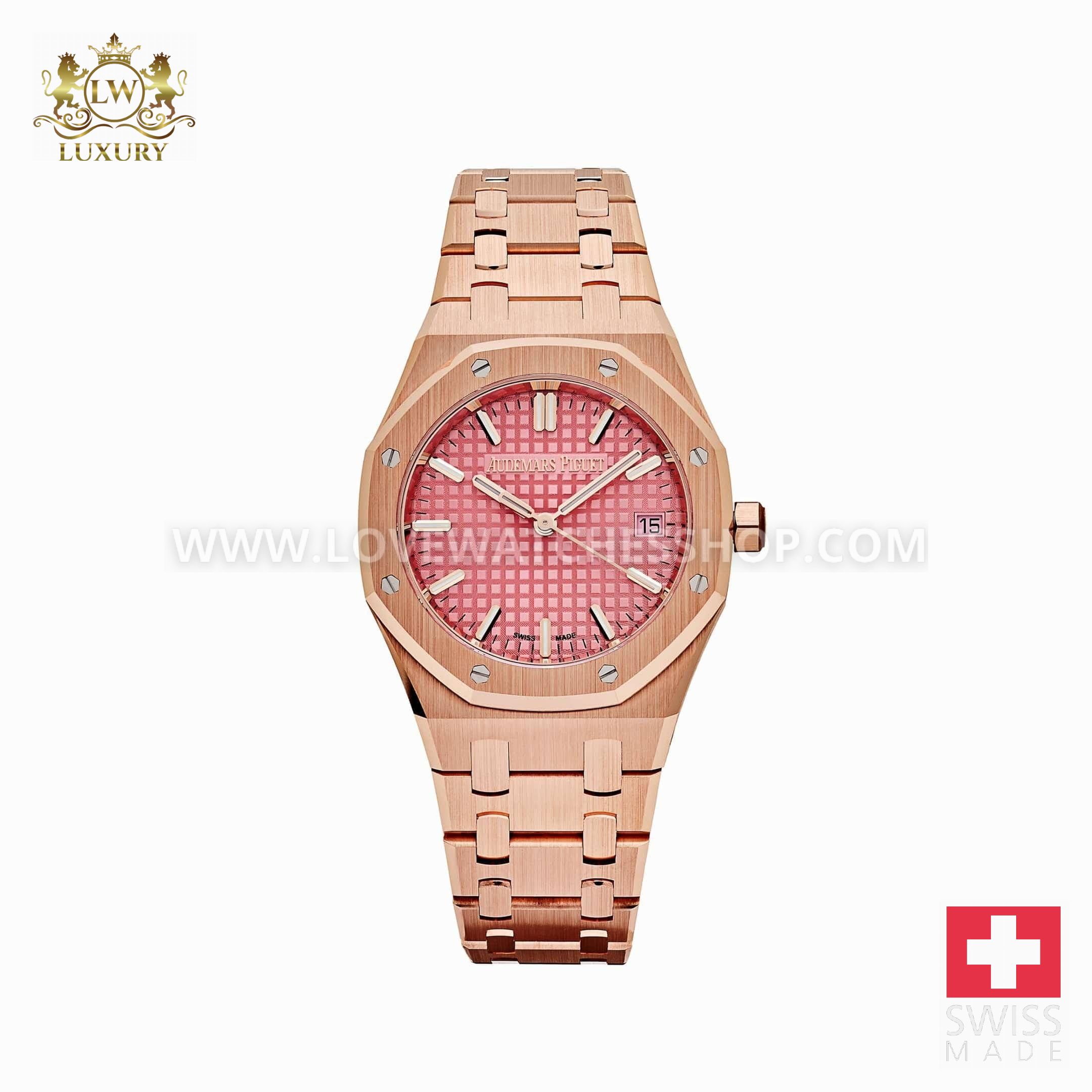 Audemars Piguet Royal Oak Lady 77450OR.OO.1361OR.01 ‘Ladies’ Rose Gold ...