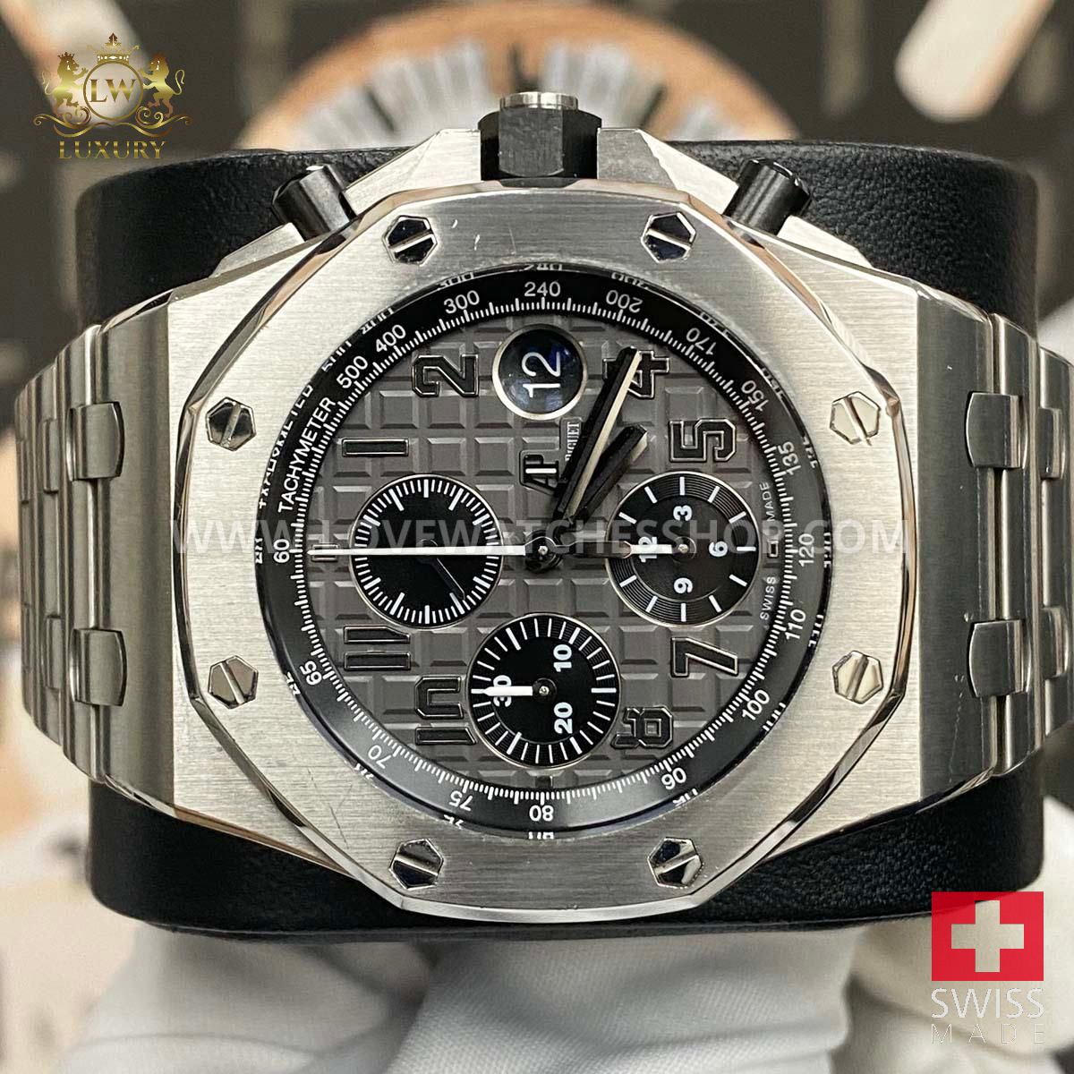 Audemars Piguet Royal Oak Offshore Chronograph 42mm 26470ST Grey Dial ...