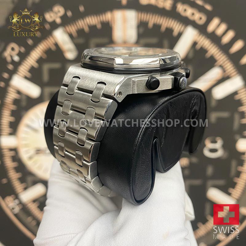 Audemars Piguet Royal Oak Offshore Chronograph 42mm 25721ST White Dial ...