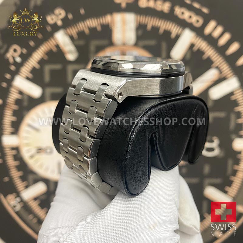 Audemars Piguet Royal Oak Offshore Chronograph 42mm 25721ST White Dial ...