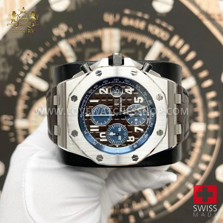 Audemars Piguet Royal Oak Offshore Chronograph 42mm 26470ST Brown Dial ...