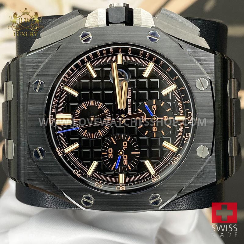Audemars Piguet Royal Oak Offshore Chronograph 44mm 26405CE Black Dial ...
