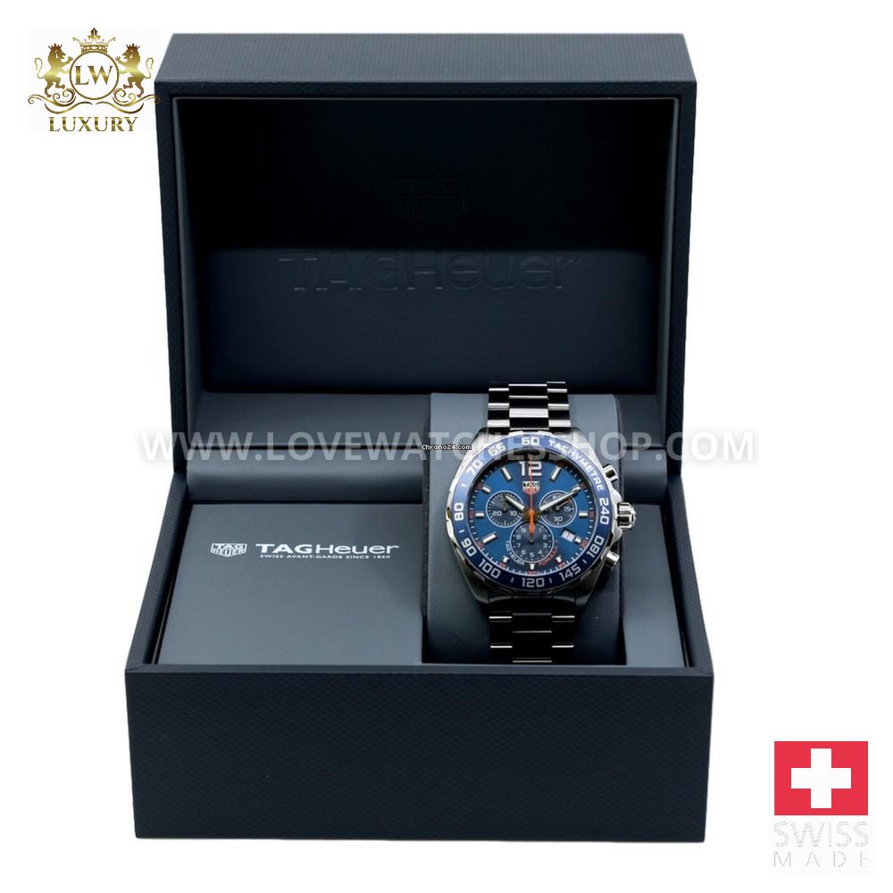 F1 Blue Tag Rf4 TAG Heuer Formula 1 Quartz Men's CAZ1014.BA0842 Formula 1 Blue Dial Watch